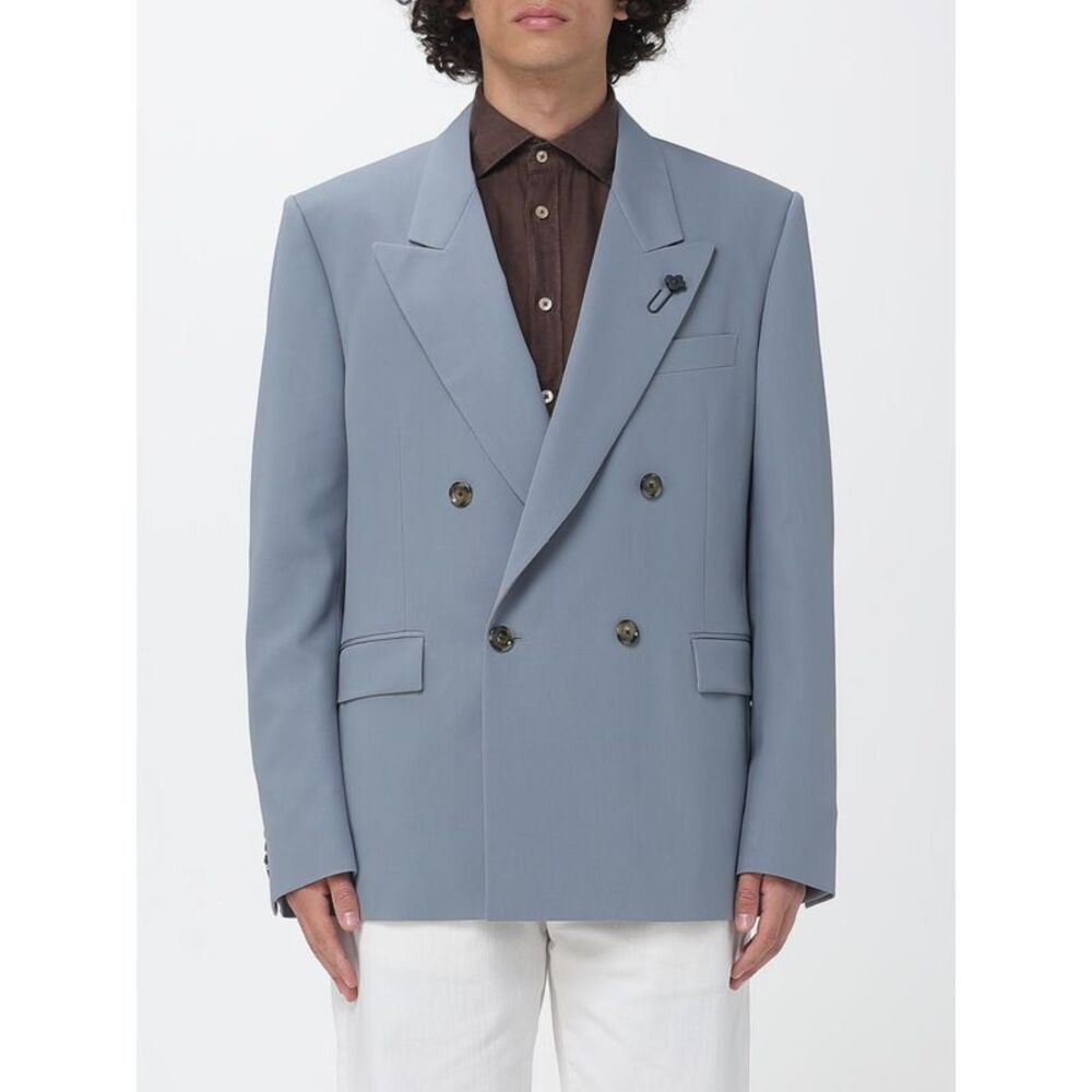 Lardini Jacket Men Blue 1